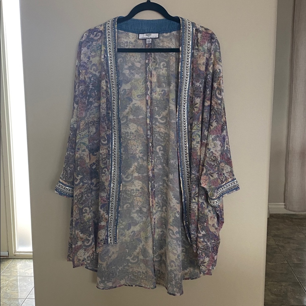Hilary Radley Women's Blue Jacket L/XL